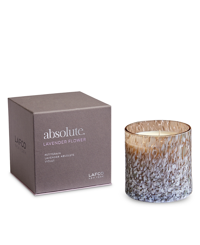 Lafco Lavender Flower Absolute Signature Candle, 15.5 Oz. In Gray
