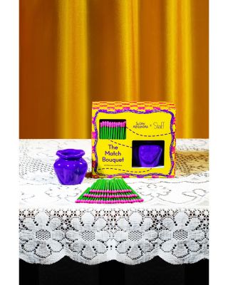 The Match Bouquet Safety Matches and Holder