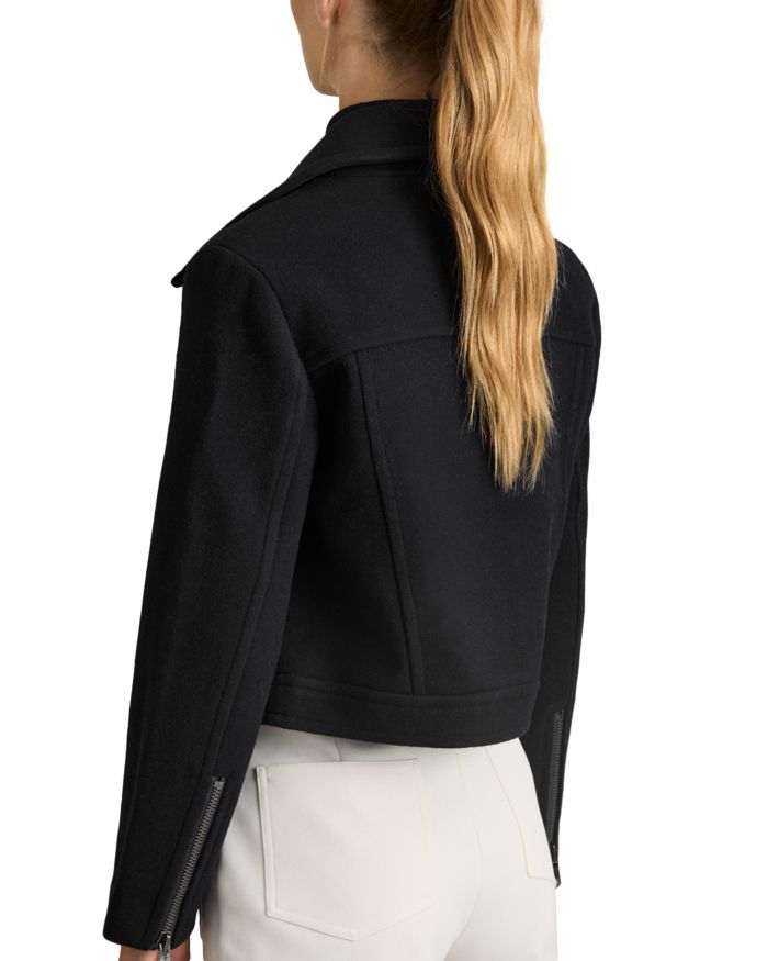 Arlow Wool Blend Biker Jacket