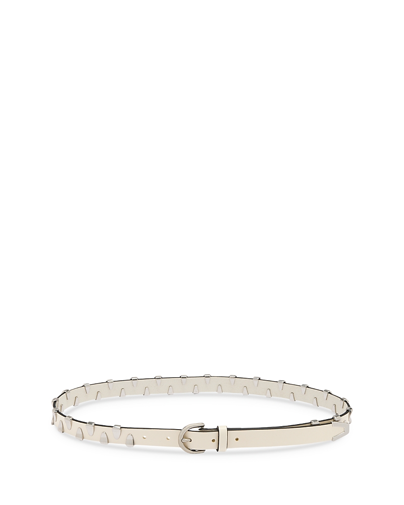 Rag & Bone Women's Spire Clamp Belt In Antique White