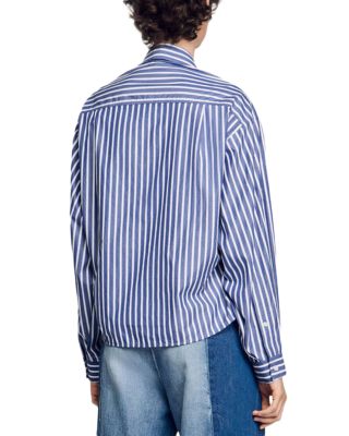 Beaded Striped Shirt