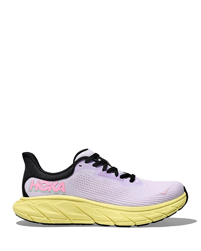 Hoka Arahi 7 Sneakers In Starlight Glow / Yuzu