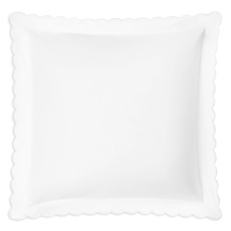 Matouk Dakota Percale Euro Sham In White