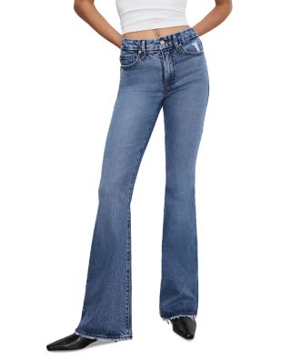 Good American - Good Legs High Rise Flare Jeans in I513