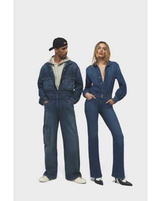 The Designer Denim Jumpsuit