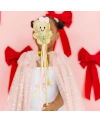 Girls' Gingerbread Christmas Wand - Age 3+ Years