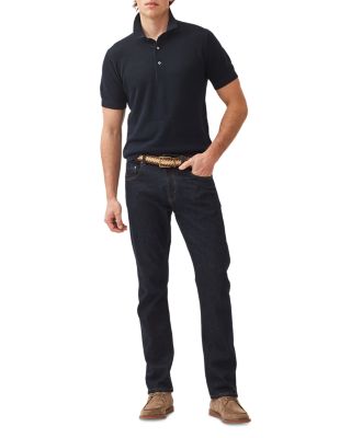 Masons Regular Fit Flat Knit Polo Shirt