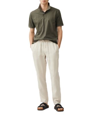 Regular Fit Linen Resort Pants