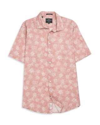 Belleknowes Regular Fit Short Sleeve Linen Shirt 