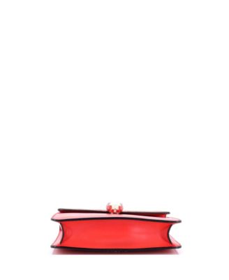 Small Serpenti Forever Square Shoulder Bag Leather and Stingray