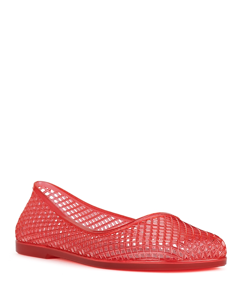 Jeffrey Campbell Women's Day-Off Cutout Jelly Flats
