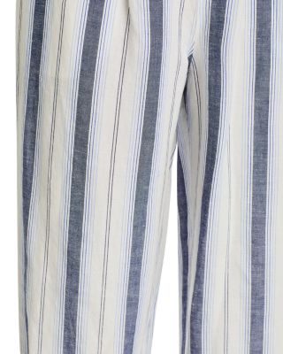 Coastal Stripe Wide Leg Pants