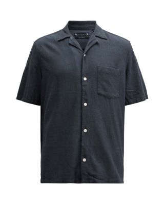 Cudi Relaxed Fit Short Sleeve Camp Shirt