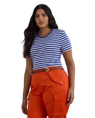 Ralph Lauren - Striped Stretch Cotton Crewneck Tee