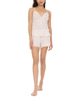 Violet Pointelle Cami Short Set