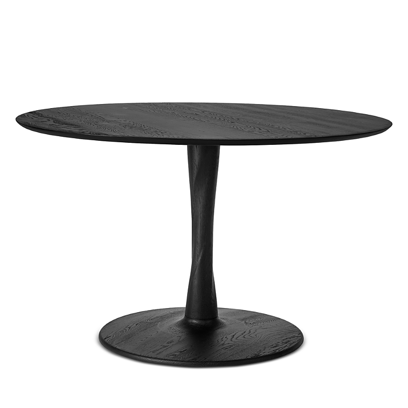 Shop Ethnicraft Torsion Dining Table, Large In Black Oak