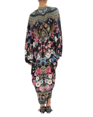 Silk Swim Cover-Up Kaftan