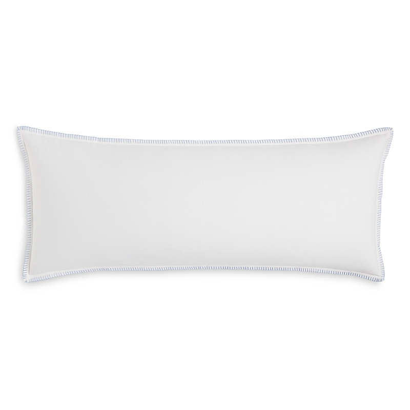 Sky Whipstitch Decorative Pillow, 14 X 36 - Exclusive In White/blue