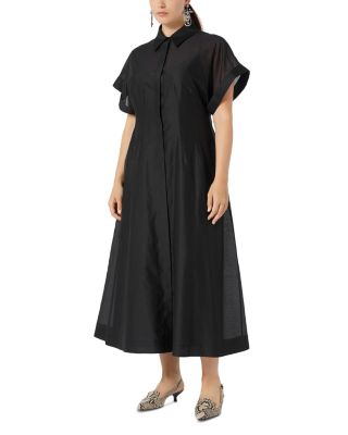 Marina Rinaldi - 1A Uscita Candia Flared Shirt Dress