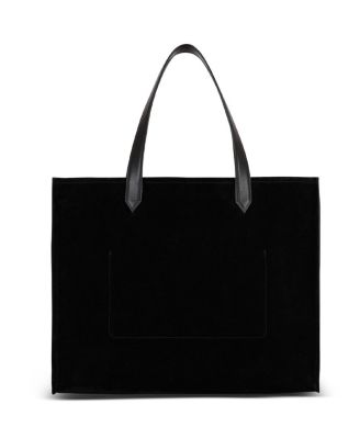  Women's Medium Suede B-Army Tote Bag