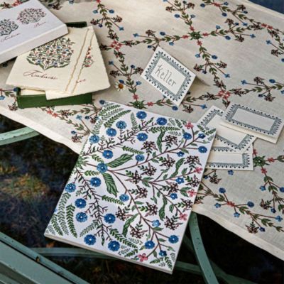 Villa Seville Embroidered Paper Journal, 7&amp;quot; x 10&amp;quot;