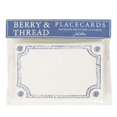 Berry & Thread Place Cards, Set of 12