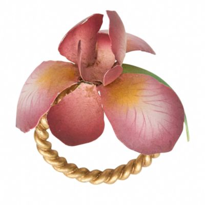 Meadow Walk Daffodil Napkin Rings, Set of 4