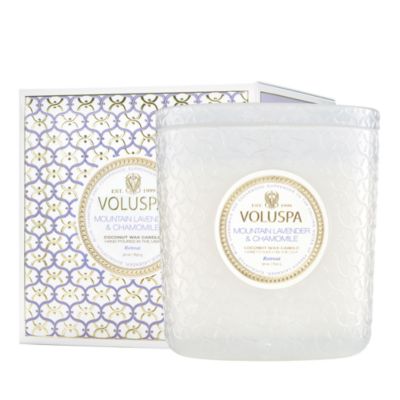 Voluspa - Mountain Lavender & Chamomile Luxe Candle, 30 oz.