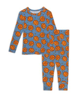 Posh Peanut - Unisex Slam Dunk Classic Pajama Set - Little Kid, Big Kid