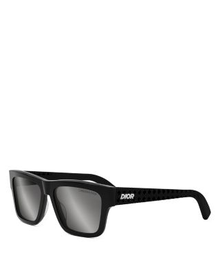 Dior3D S2I Rectangular Sunglasses, 56mm