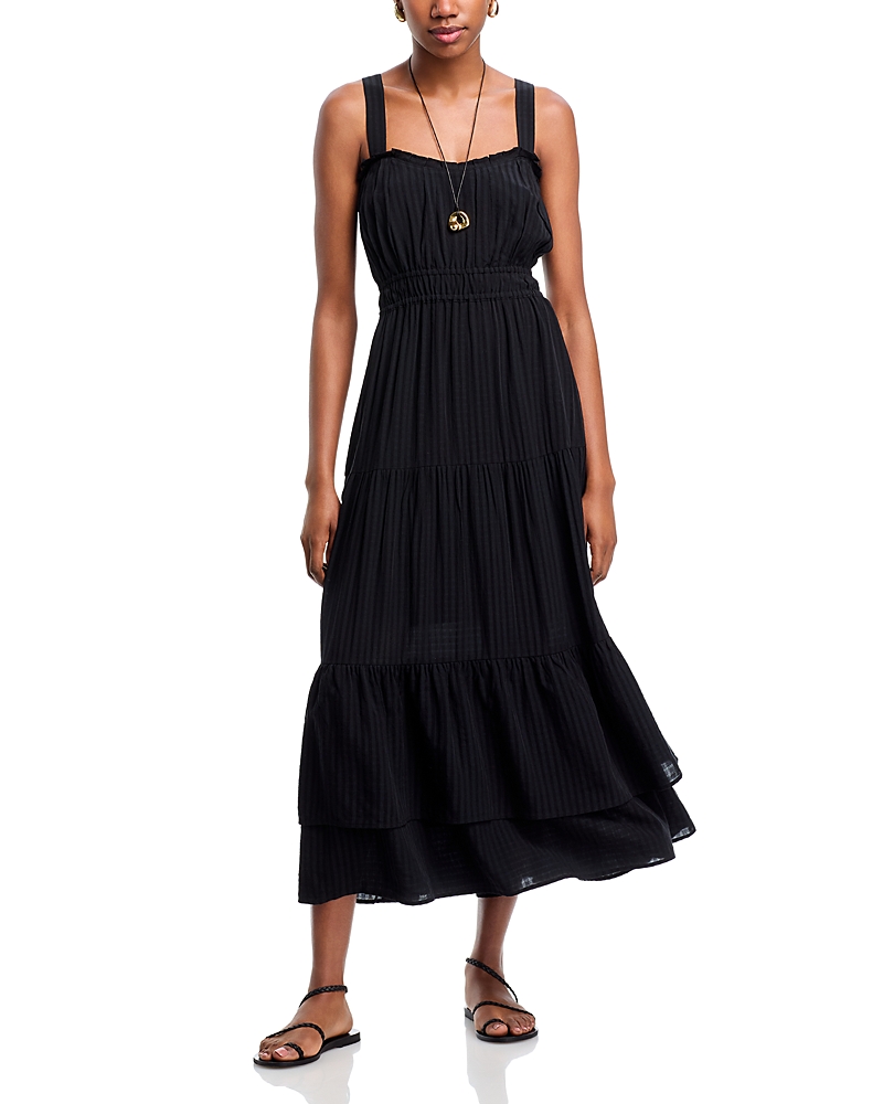 PAIGE PERSIMMON MIDI TANK DRESS