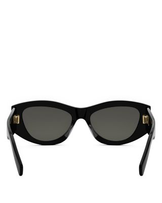 Triomphe Geometric Sunglasses, 55mm