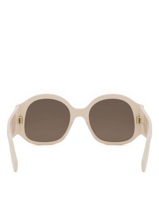 Maxi Triomphe Round Sunglasses, 54mm