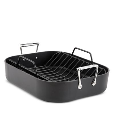 All-Clad - HA1 Expert Cookware, Nonstick Roaster with Rack