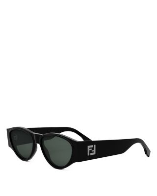 FF Squared Oval Sunglasses, 55mm