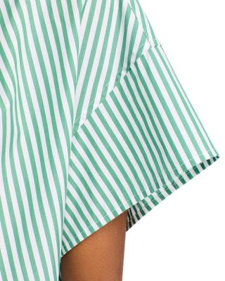 Martha Striped Poplin Shirt