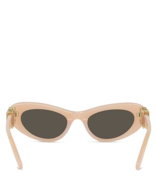 Slim Cat Eye Sunglasses, 52mm