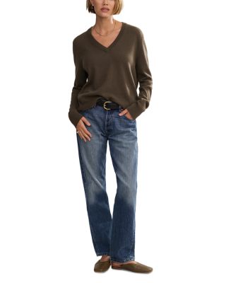 Flynn Cashmere V Neck Sweater