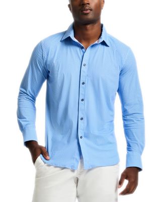 Robert Graham - Leros Textured Long Sleeve Button Front Shirt