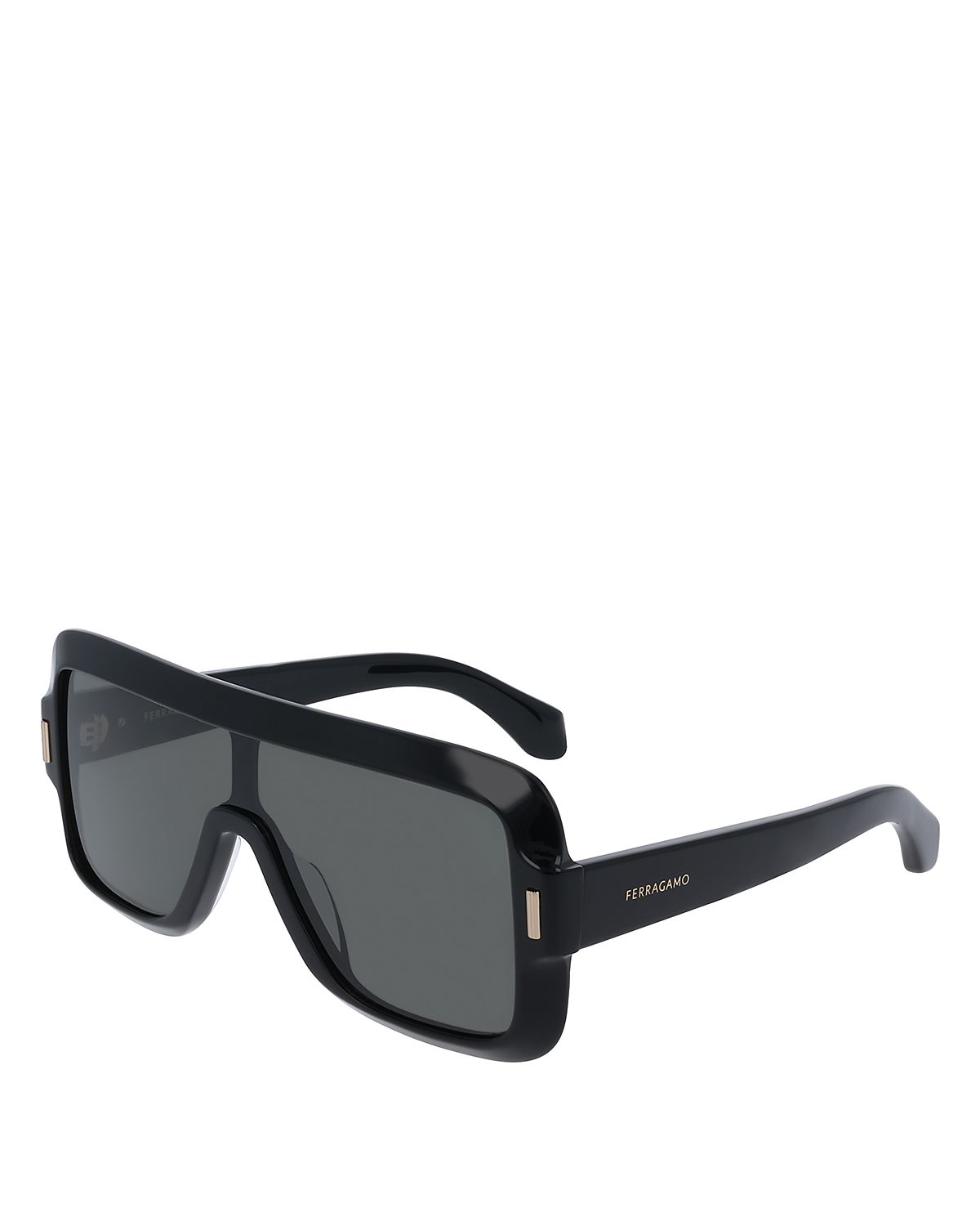 Ferragamo Renew Classic Logo Shield Sunglasses, 55mm