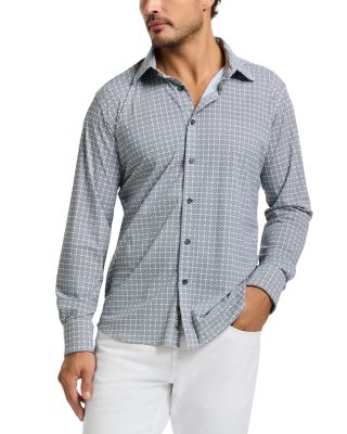 Robert Graham - Gresham Printed Long Sleeve Button Front Shirt