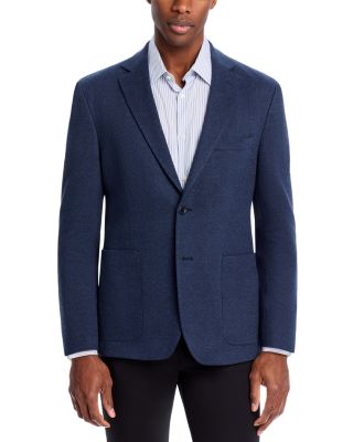 Cotton & Linen Jersey Regular Fit Unstructured Sport Coat - Exclusive