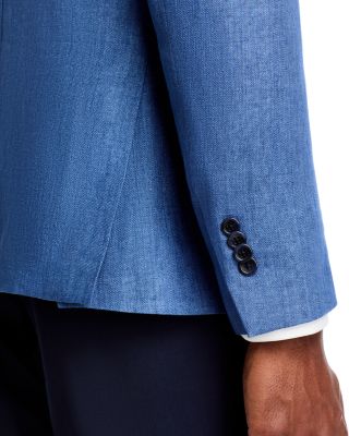 Delave Linen Hopsack Regular Fit Unstructured Sport Coat - Exclusive