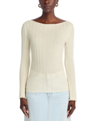 Cashmere Ribbed Sweater