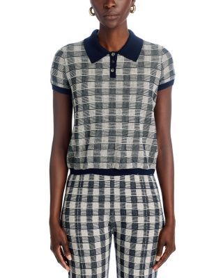 Gingham Polo Shirt
