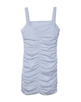 Girls' Scarlett Nylon Stretch Ruched Party Dress - Big Kid