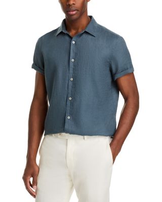 The Men's Store at Bloomingdale's - Short Sleeve Linen Shirt - Exclusive