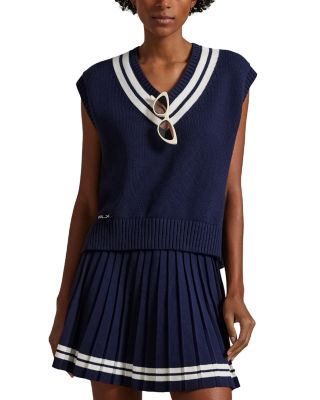 Ralph Lauren - Cotton Blend Cricket Sweater Vest