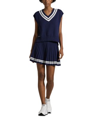 Cotton Blend Cricket Sweater Vest