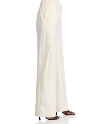 Pleated Wide Leg Pants